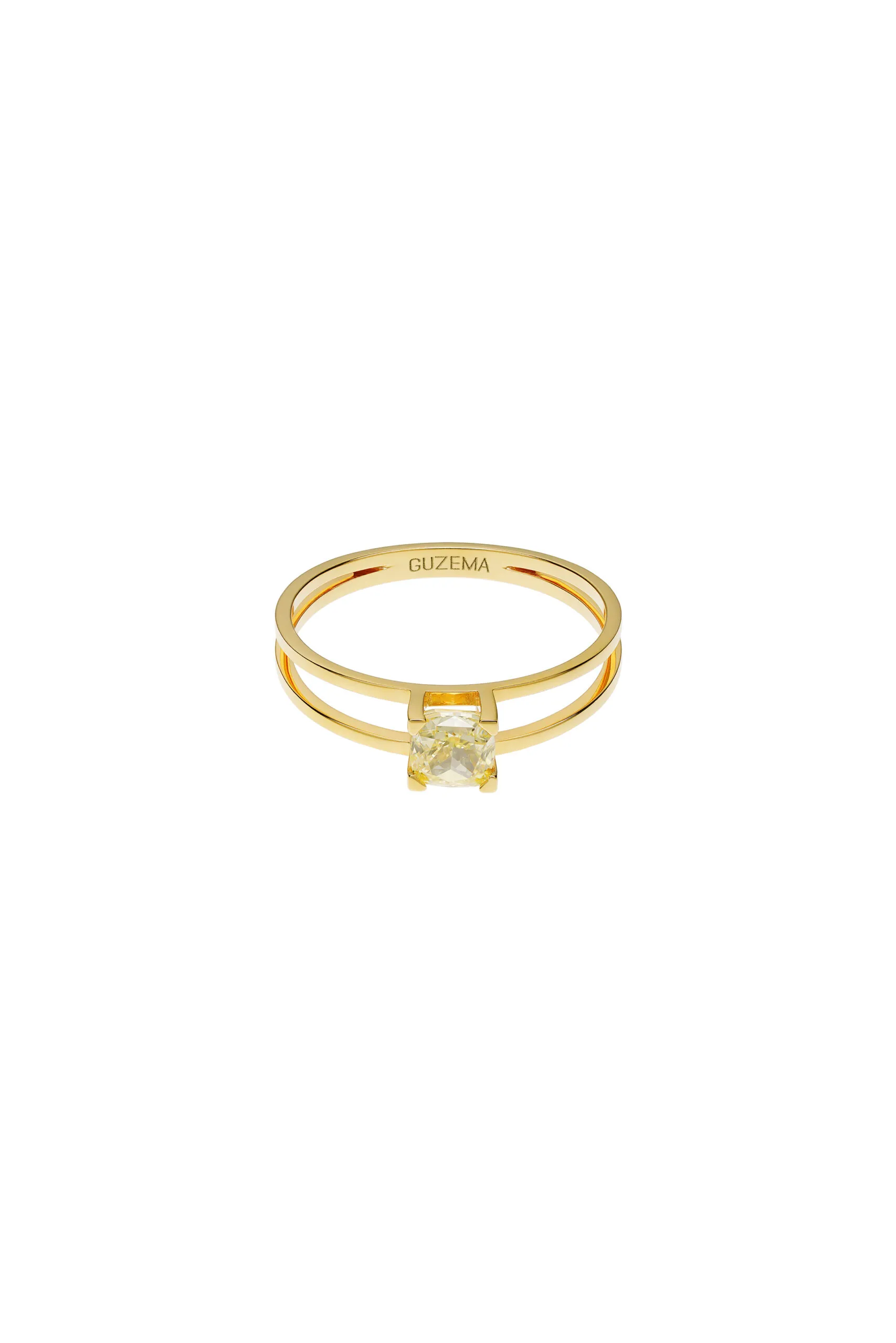Rings Yellow Diamond Ring, yellow gold with modern design available now