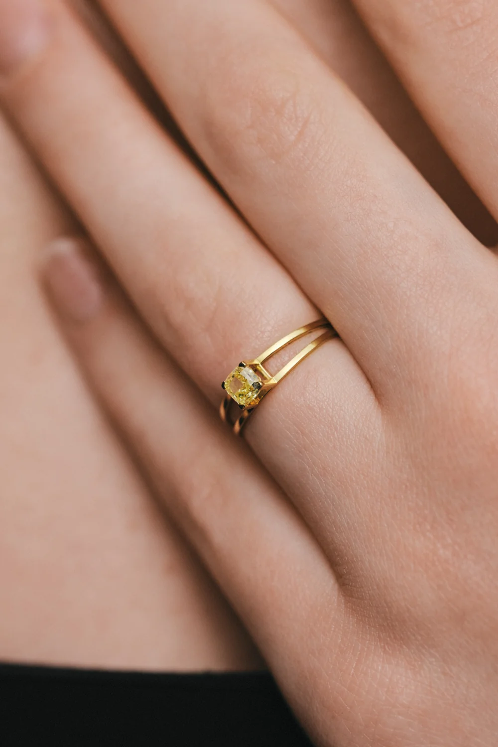 Rings Yellow Diamond Ring, yellow gold available online with expert craftsmanship