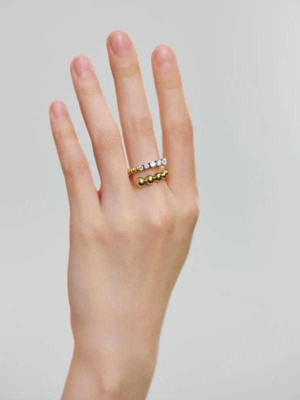 Rings Quintessence Diamond Ring, yellow gold available online with expert craftsmanship