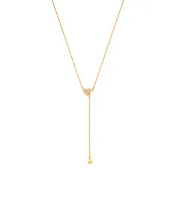 Custom Necklaces Heart Transformer Necklace, diamonds, yellow gold for a luxurious style