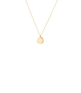 Necklaces Round Locket Necklace, yellow gold with fast delivery from Guzema