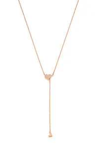 Necklaces Heart Transformer Necklace, diamonds, rose gold with fast delivery from Guzema