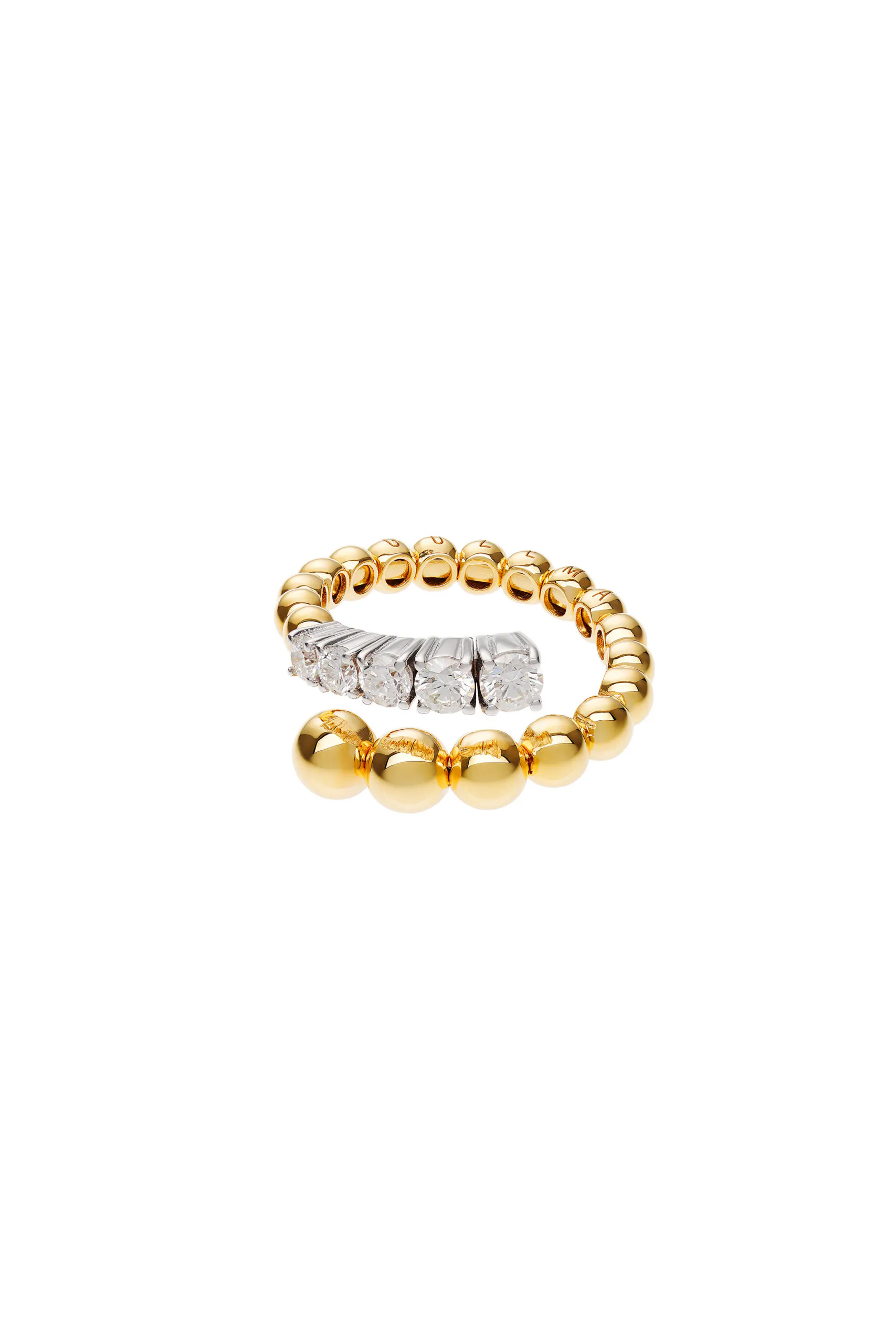 Rings Quintessence Diamond Ring, yellow gold with luxury craftsmanship from Guzema