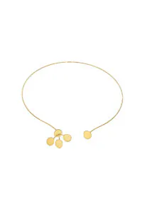 Chokers Petal Flat Choker, yellow gold available online with unique design