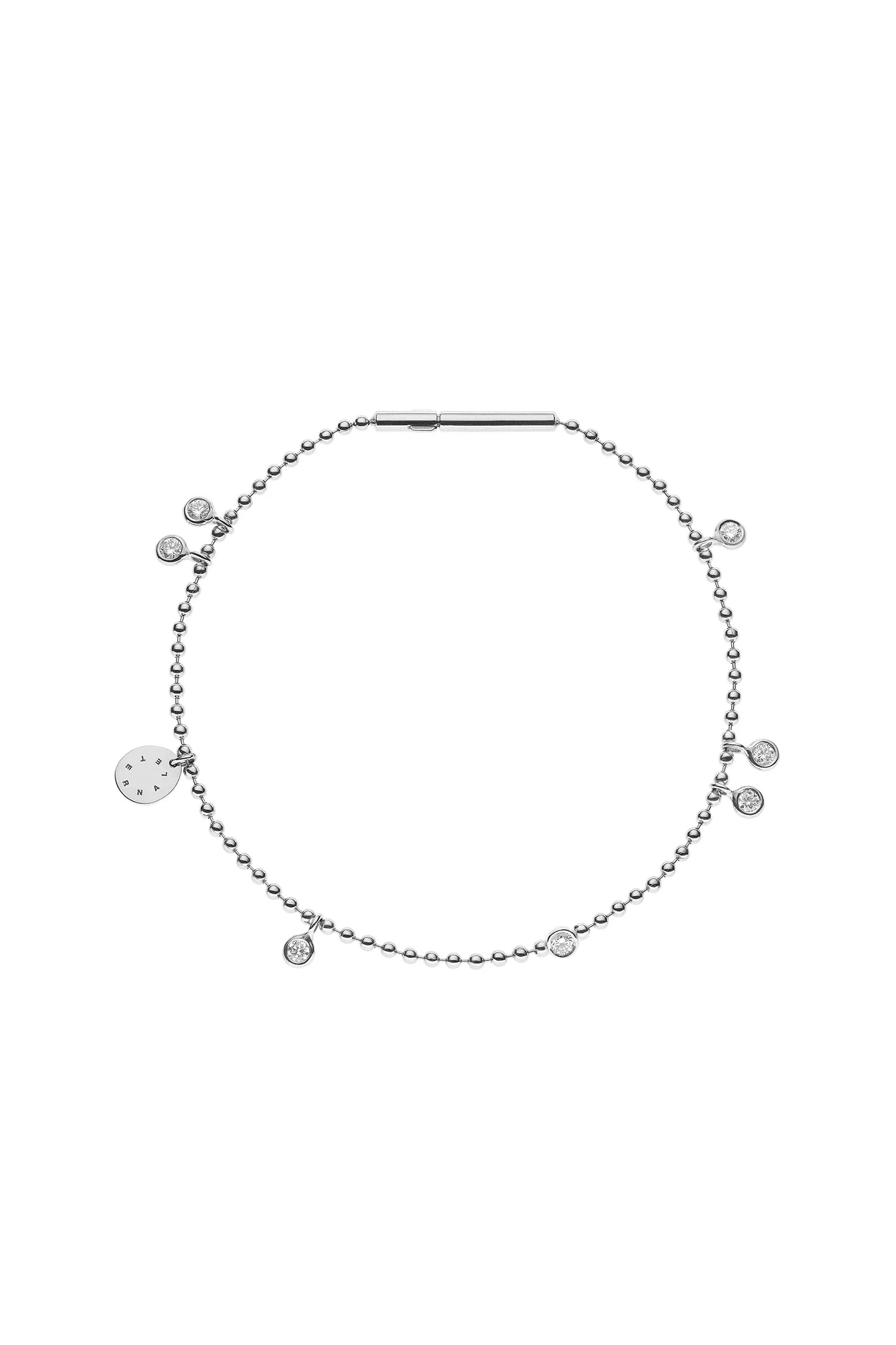 Bracelets Eternal Bracelet, diamonds, white gold with high-end craftsmanship from Guzema