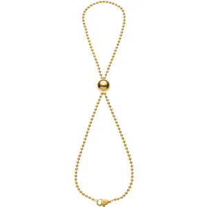 Orb Chain Bracelet, yellow gold