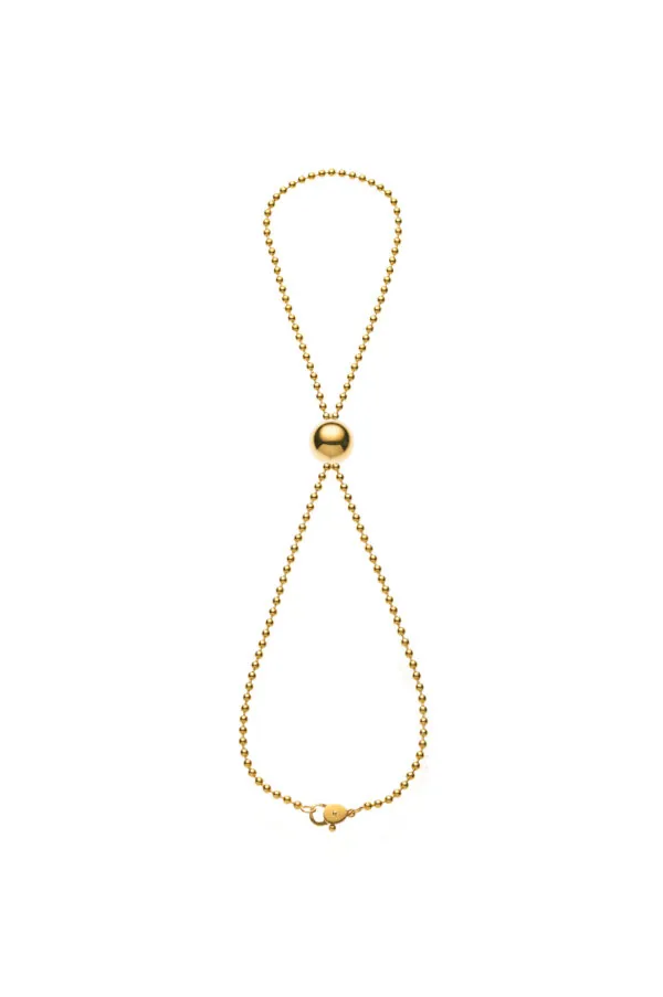 Bracelets Orb Chain Bracelet, yellow gold for everyday elegance