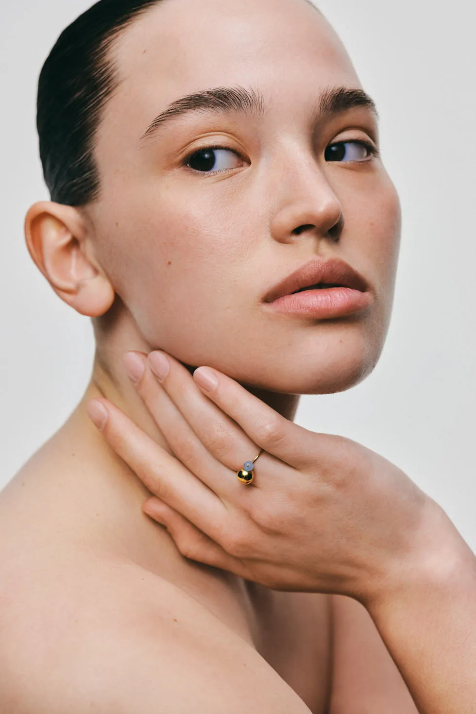 Rings Celestial Blue Ring, yellow gold available online with expert craftsmanship