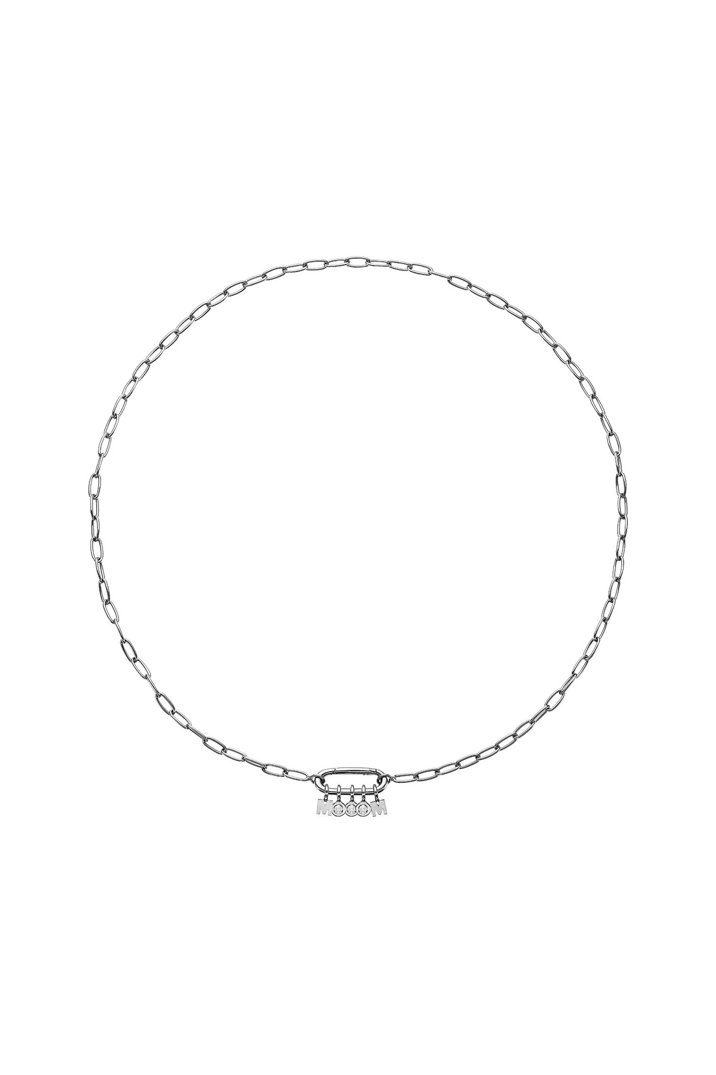Necklaces MOM Necklace, diamond, white gold with fast delivery from Guzema