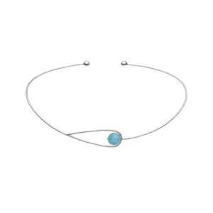 Celestial Blue Necklace, white gold
