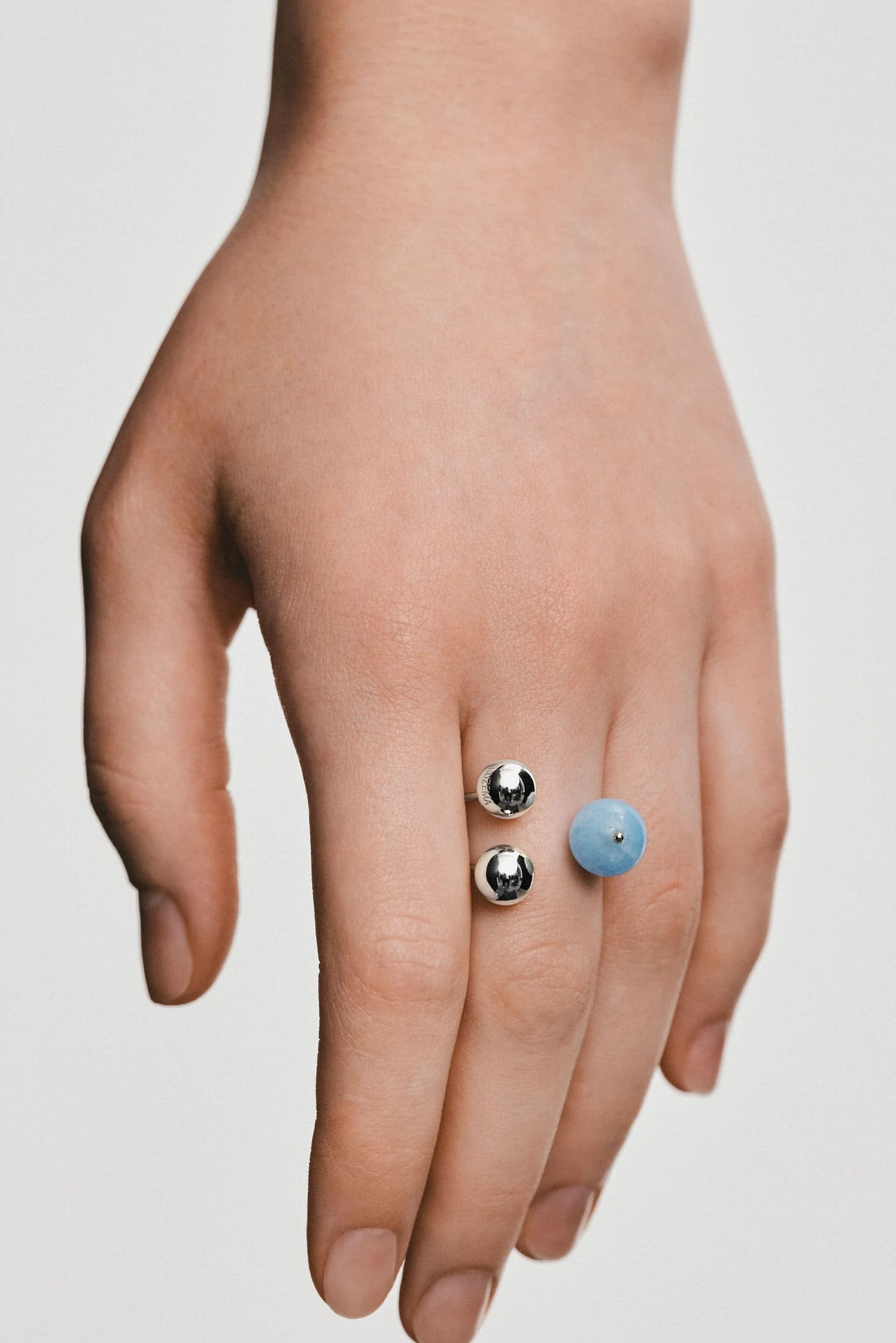 Rings Trio Celestial Blue Ring, white gold available online with expert craftsmanship
