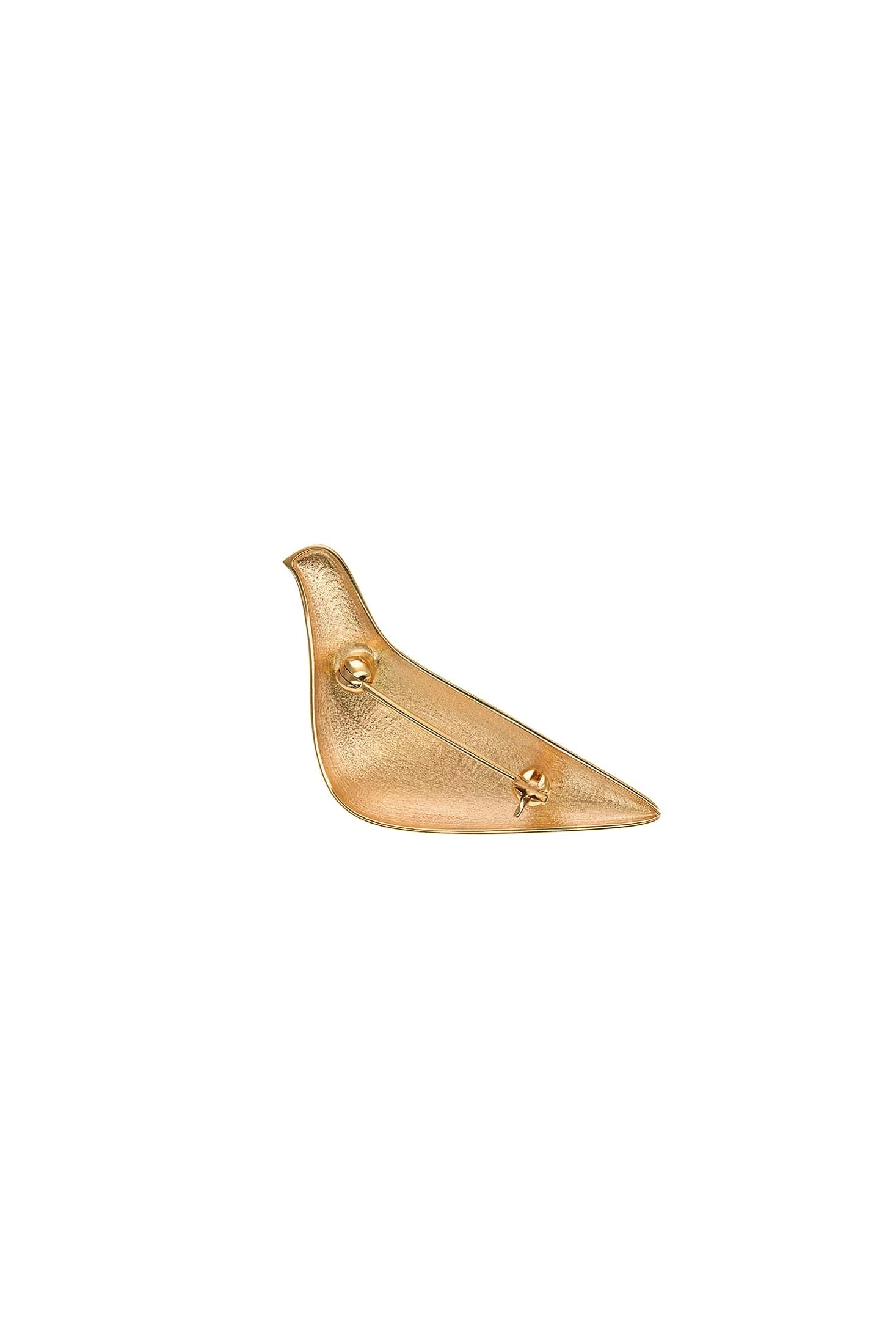 Brooches Bird Girl Brooch, yellow gold for personalized elegance