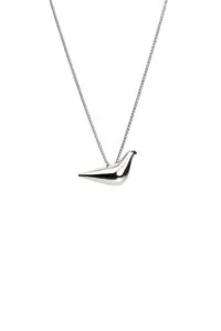 Necklaces Bird Girl Pendant, white gold with fast delivery from Guzema