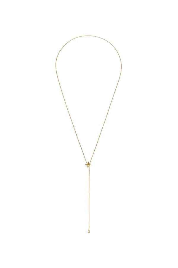 Necklaces Star Transformer Necklace, yellow gold with fast delivery from Guzema