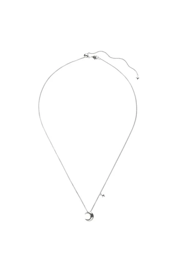 Exclusive Necklaces Moon Pendant, white gold from Guzema
