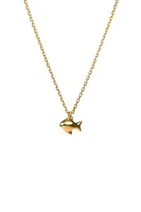 Exclusive Necklaces Fish Pendant, yellow gold from Guzema